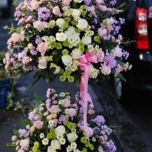 Standing Flower Duka Cita Pink Lilac – Premium