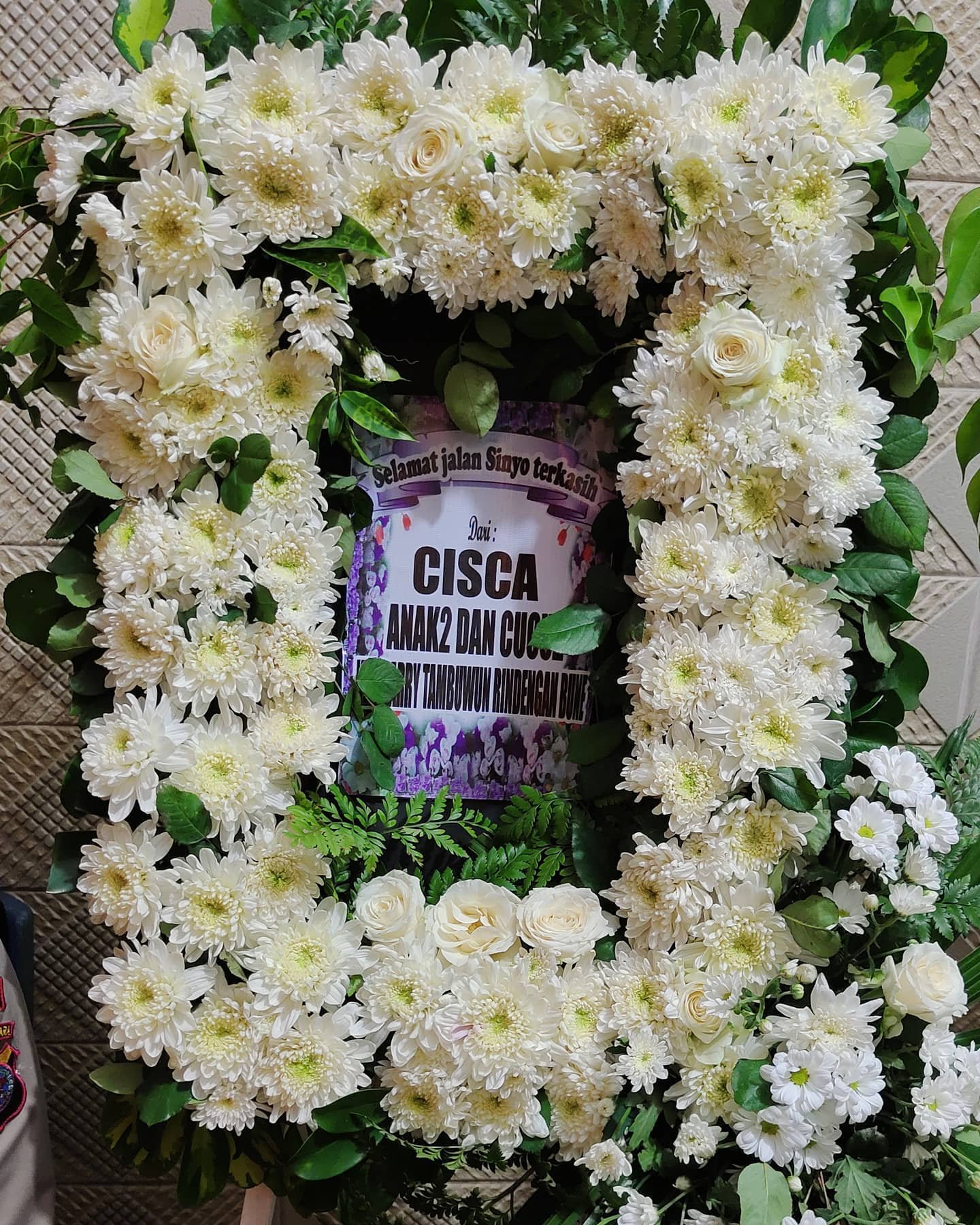 Bunga Krans Custom Duka Cita – Premium